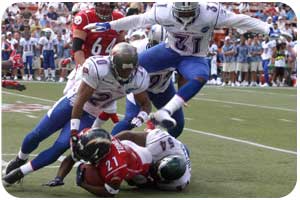 NFL London Rookies Guide Ballbesitz Safety